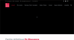 Desktop Screenshot of enmouvance.com